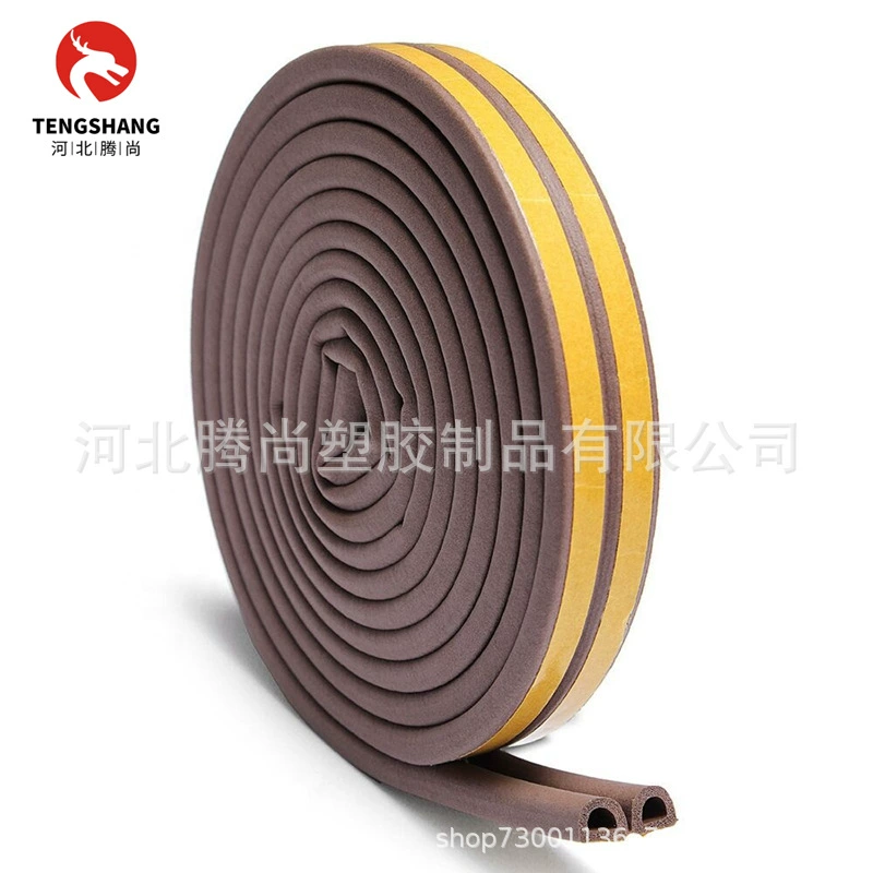 Самоклеящаяся дверная и оконная уплотнительная полоса Дверная дверь противоугонная дверь Звукоизоляция окна зазор с ветрозащитной полосой