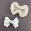 Three dimensional bow tie with bow, silica gel fondant, epoxy resin, mold, acrylic decorations, handmade soap, candle