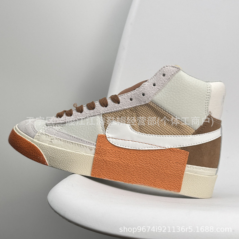 Putian Shoes Blazer Mid Pro Club Classic Easiest for Match Mid-Top Trailblazer Casual Sports Couple Sneakers