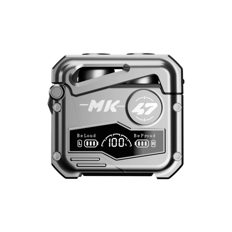 Mk47 беспроводные Bluetooth наушники TWS, механический внешний вид, сверхдлительная работа от аккумулятора, кросс-бордер Amazon e-commerce