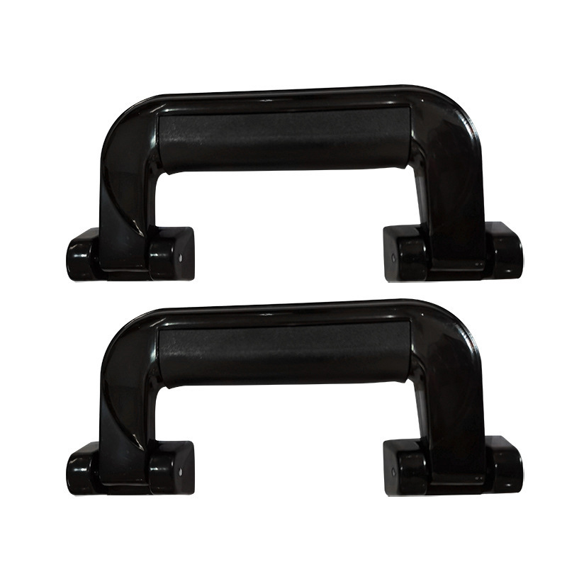 Caja de aluminio negro americano mano de hardware accesorios de maleta de plástico accesorios de mano mano mano de la caja de tracción