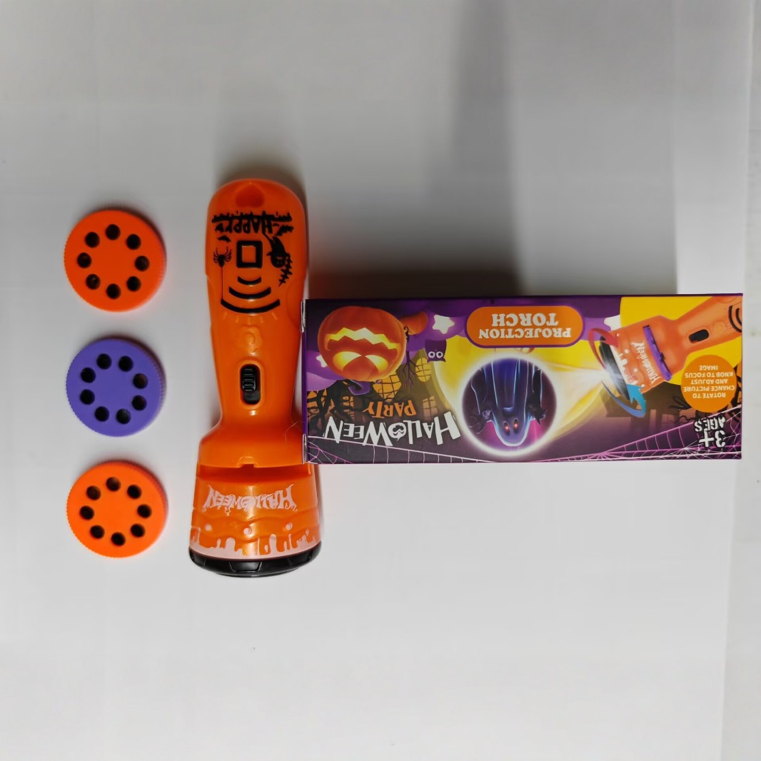 Linterna de proyección de Navidad para niños transfronterizos Juguetes educativos Patrón luminoso Regalo de Navidad Educación temprana