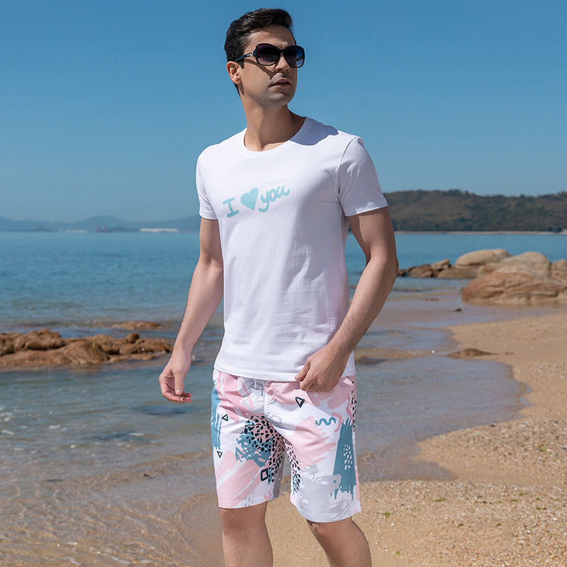 Traje de hombre graffiti geométrico