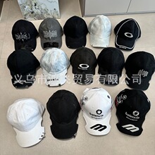 （不支持退换）B家字母刺绣logo棒球帽男女遮阳防晒鸭舌帽