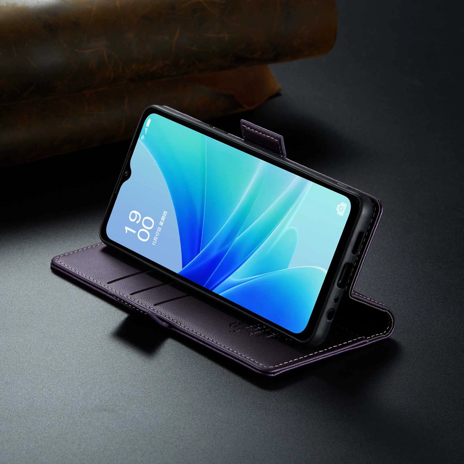 Oppo, совместимый чехол для телефона, складной защитный чехол, противоугонный, C55