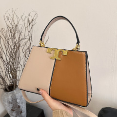 bags2025 クロスボーダー TB 新しいハイエンドハンドバッグ女性ニッチハイエンドトートバッグ大容量スプライシングバッグ