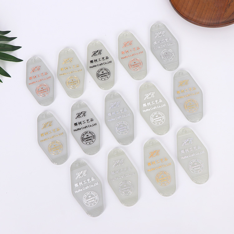 High quality transparent keychain for hotel