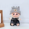 Confused gray hat + confused overalls