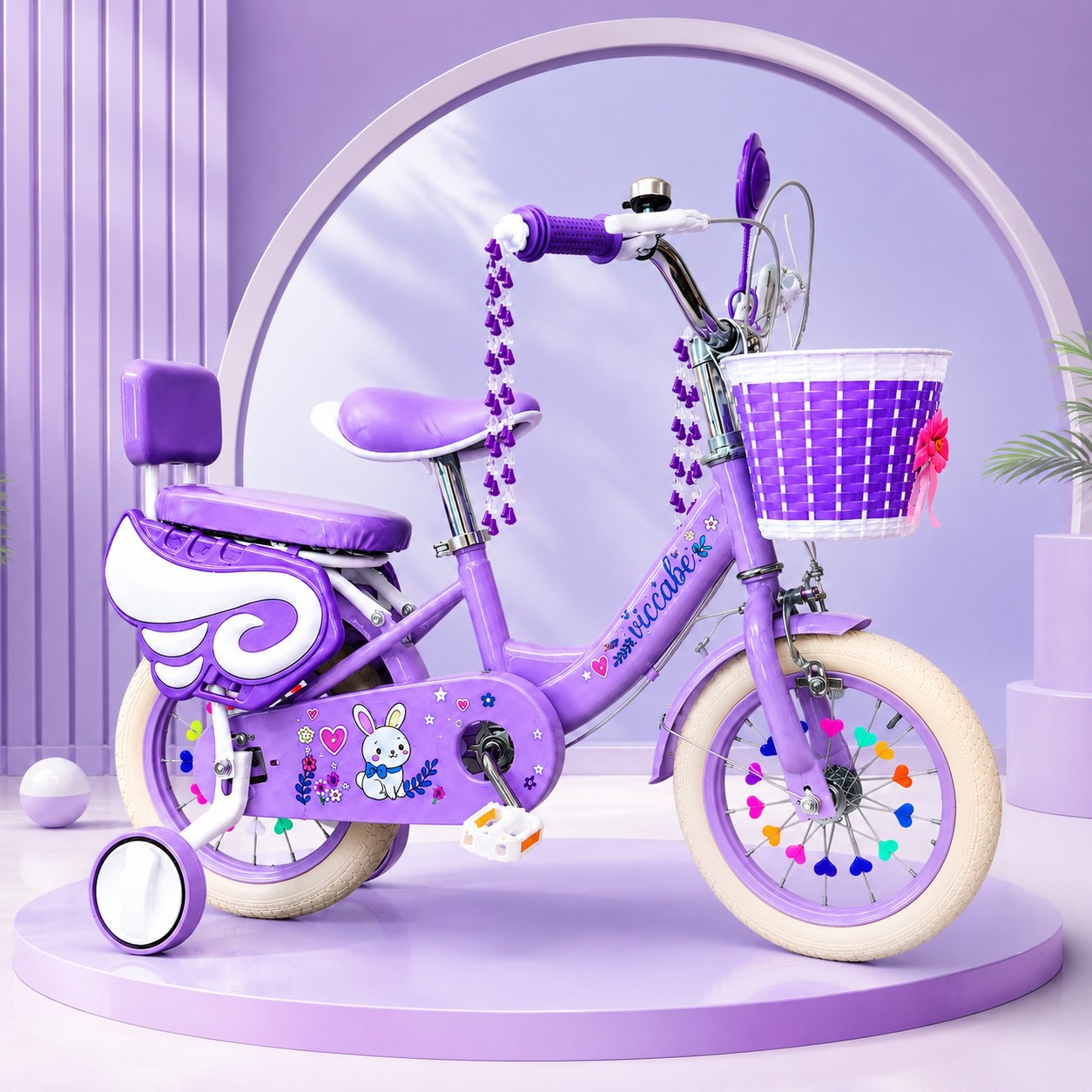Bicicletas infantiles niñas de 2 años, 3 años, 5 años, 6 - 8 años de edad, bicicleta para niños de 12 pulgadas, 14 pulgadas, 16 pulgadas, 18 pedazos de bicicleta image 9