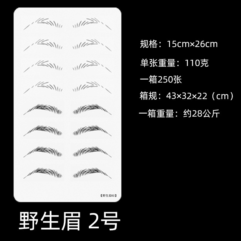 職人技のタトゥー練習用レザータトゥー眉毛半永久初心者シリコーン眉毛目唇シミュレート人間の顔の皮偽の皮|undefined