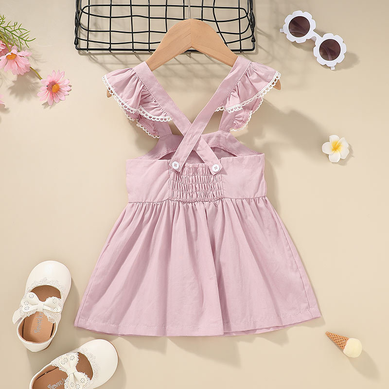 Fashion Children's Suspender Dress Wholesale Nihaojewelry display picture 3