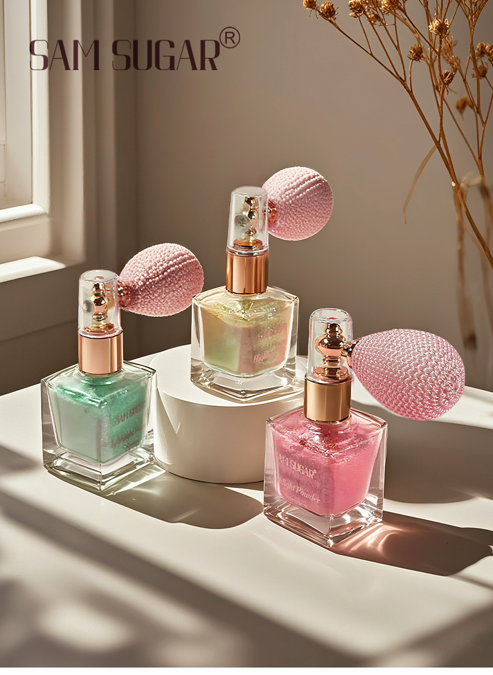 Glitzerndes Highlighter Puder Spray Für Gesicht Und Körper_voghion.com