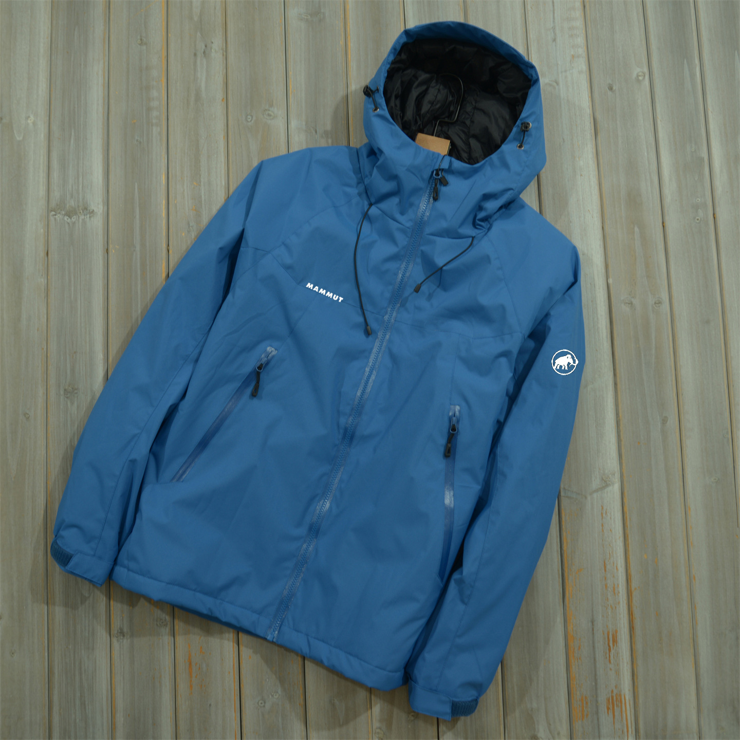 25 Autumn/Winter Mammoth Cotton Jacket Men's Sporty Windproof Warm Cotton Coat Hooded Waterproof Jacket Trendy Outdoor Wear