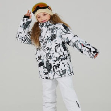 Kid's Clothing Children's ski suit set single board double board thick warm outdoor skiing_voghion.com