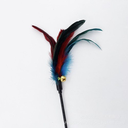 65cm50cm cat supplies bells and feathers cat toys
