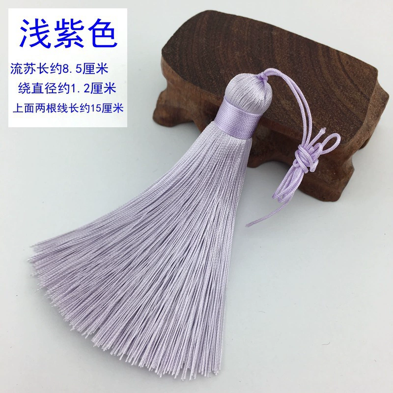 High-end silk soft pendant with tassels, (Physicals)