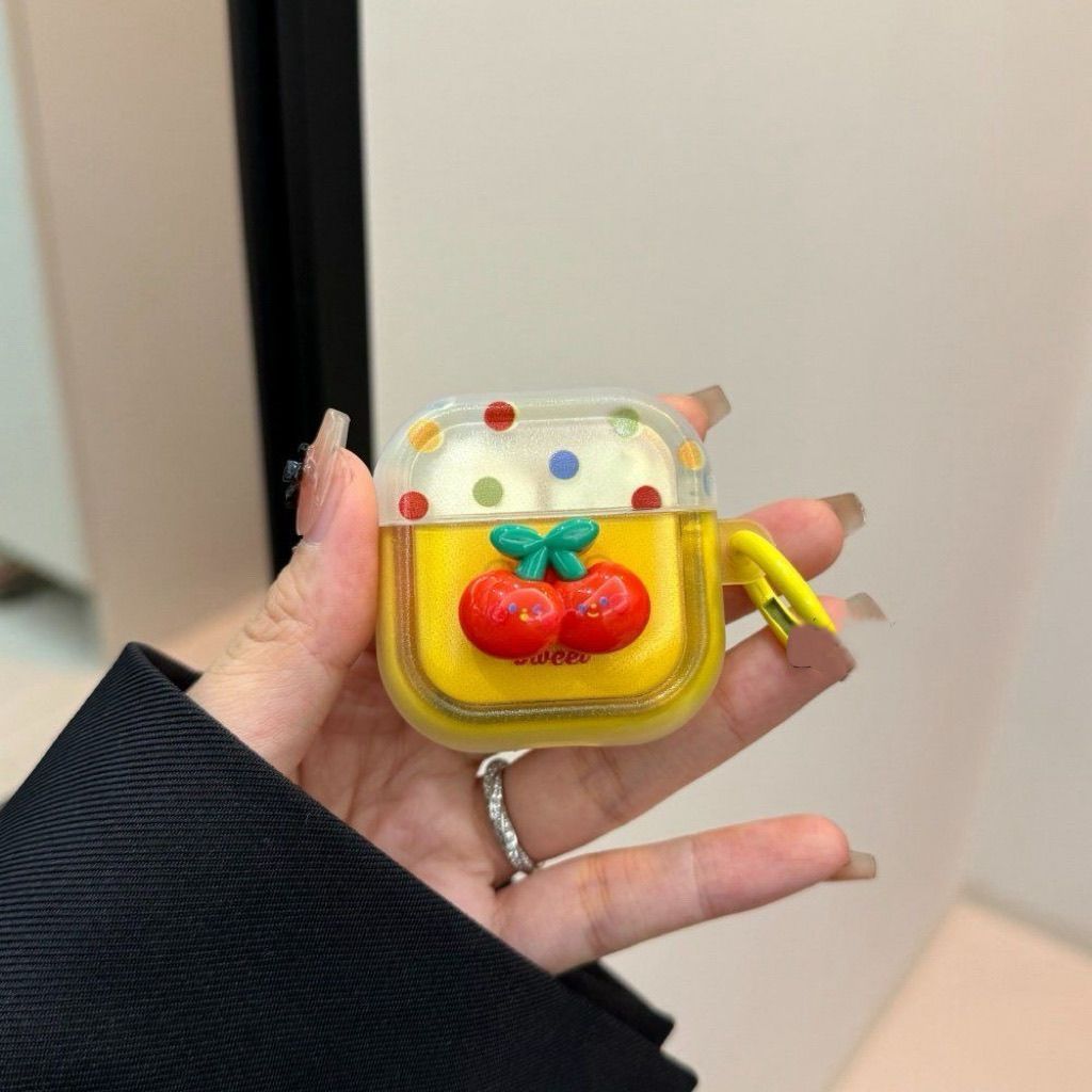Cereza de punto de onda estereoscópica para la 5 a generación de AirPods 4 Bluetooth AirPods Pro3 auriculares