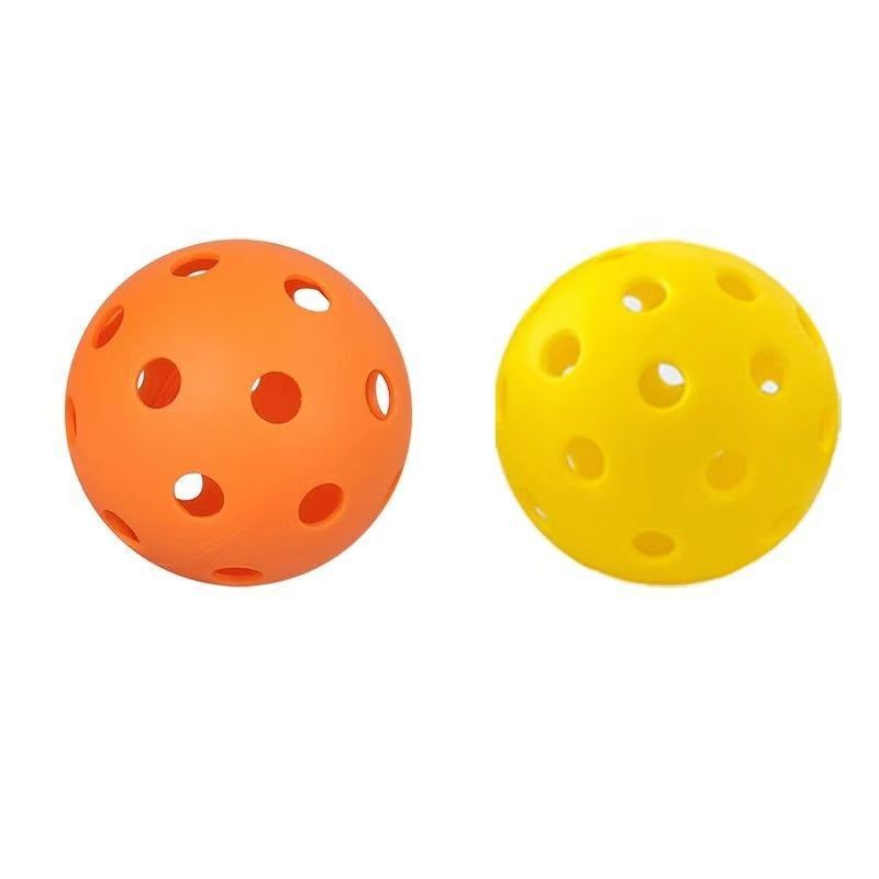 ピックルボール ピックルボール競技スポーツプロフェッショナルホールトレーニングボール 74MM 40 穴屋内屋外|undefined