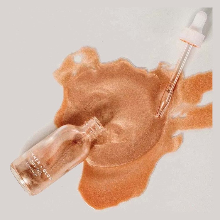 翠黛工厂定制身体高光液修容提亮全身滋润不油腻OEM加工