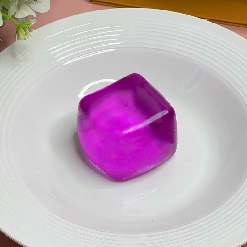 Ледяные кубики, слизь, прозрачная качественная игрушка, антистресс