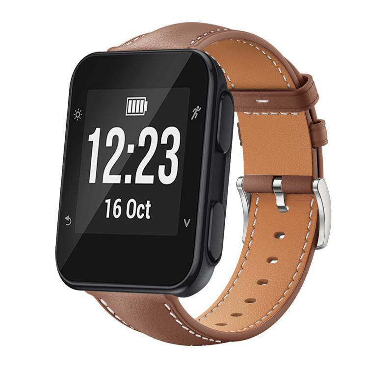 xDfind correa de cuero de tiburón negro con cabeza plana para Garmin Fenix 8 / 7X / 6X / 5X 26mm 22mm / Garmi