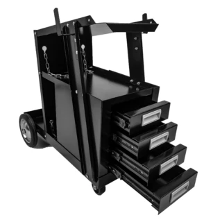 Welding Trolley Cart四层抽屉可移动电焊机工具车焊接机推车焊机