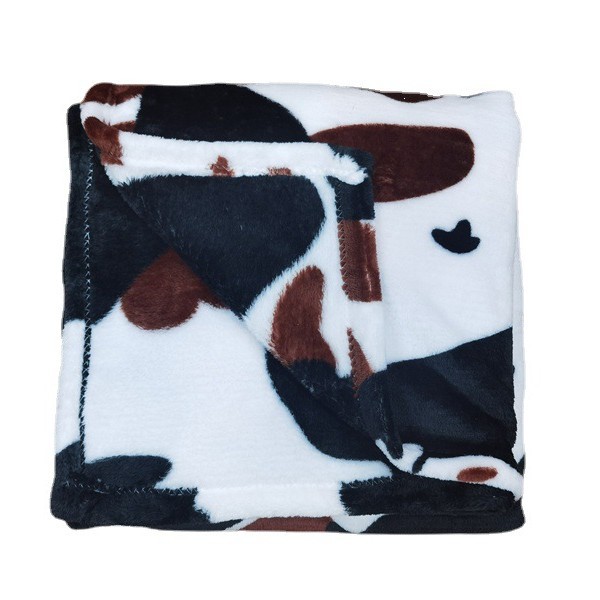 Manta de franela manta siesta manta de vaca impresa manta de verano super suave manta de oficina transfronteriza al por mayor manta de sofá