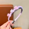 Children's cartoon hair accessory, scalloped non-slip cute headband