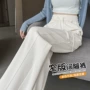 秋冬高腰宽松新款阔腿裤