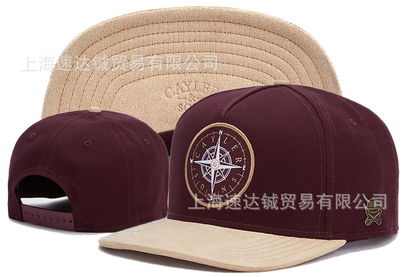 Mayorista comercio exterior sombrero plano sombrero ajuste sombrero sombrero de automóvil sombrero de moda americana sombrero de sol sombrero de sol