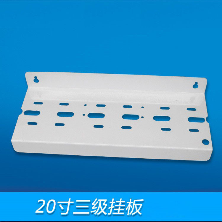 20 pulgadas de tres niveles purificador de agua Colgante placa purificador filtro botella soporte venta al por mayor compra de Tres barriles filtro colgante pieza