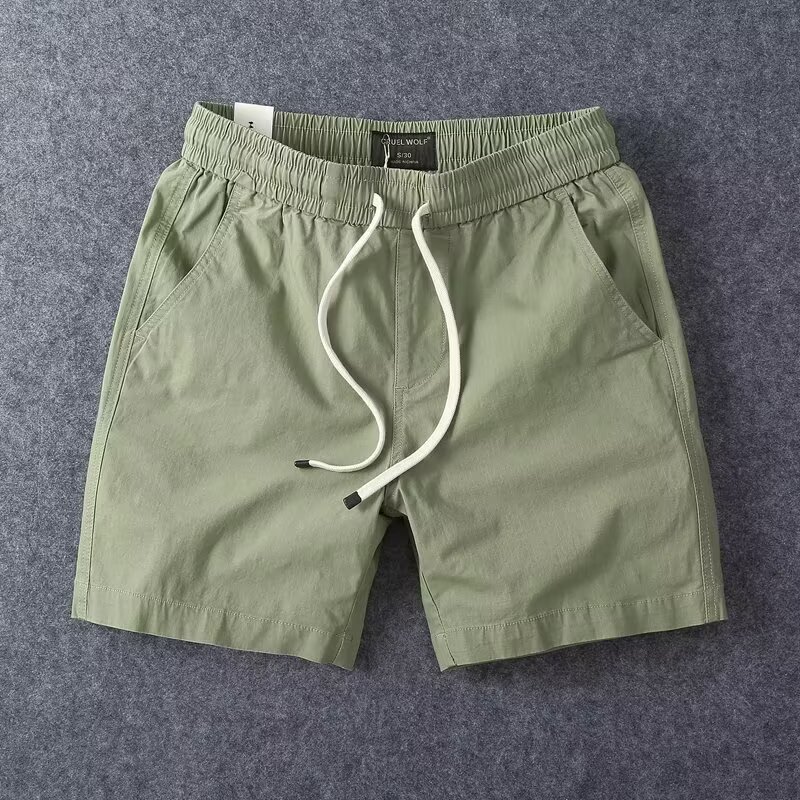 Summer Solid Color Four-point Shorts Men's American-style Work Wear Spring Waist Youth Work Wear Beach Sports Pants Pants for Foreign Trade Summer Solid Color Four-point Shorts Men's American-style Work Wear Spring Waist Youth Work Wear Beach Sports Pants Pants for Foreign Trade