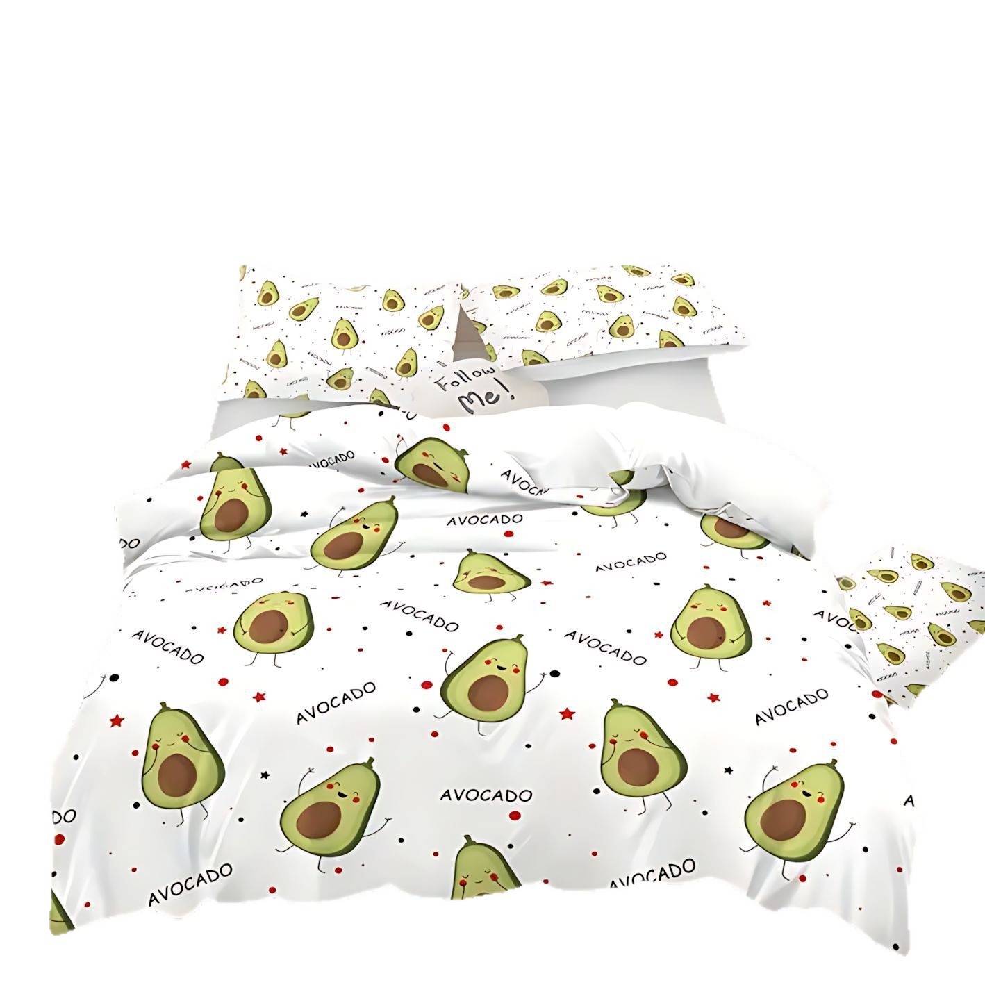 TEMU / JIT Colorful Fruit Series Pattern HD Impresión Digital Brilliant Sleeve Cover Kit