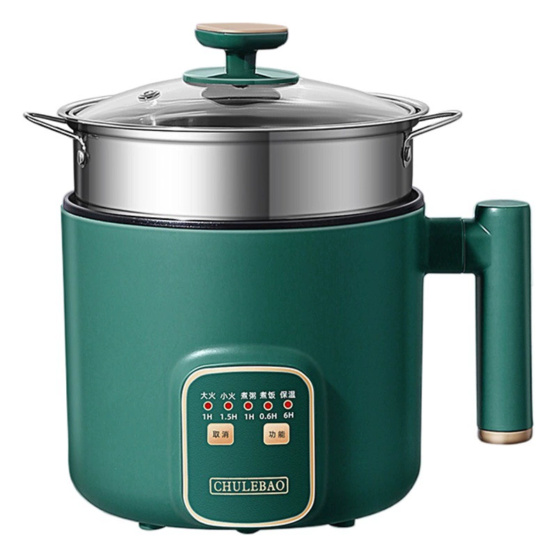 Интеллектуальный один горшок маленькая мощность приготовления сковорода студенческое общежитие кастрюля многофункциональный паровой суп кастрюля для приготовления супа 1-2