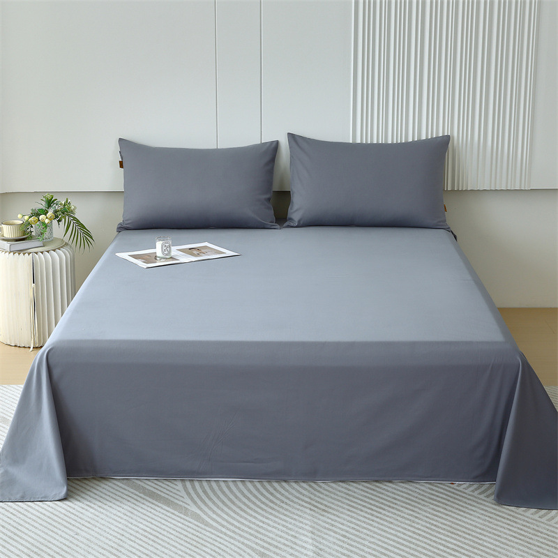 Sábanas de algodón moderno simple 100% sábanas de algodón monocolor sábanas de algodón madre y bebé sábanas de algodón