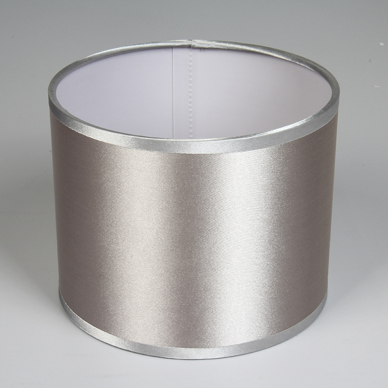 Xiaoping Post pantalla lámpara de mesa Shell pantalla de tela accesorios de iluminación cubierta de etiqueta plana simple pantalla de piso al por mayor