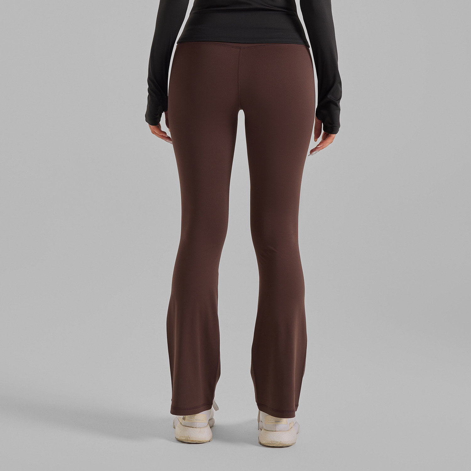 Zona transfronteriza Oma Peach Horn nude Cintura alta, ajuste ajustado, deportes, fitness, pantalones de yoga de alta elasticidad