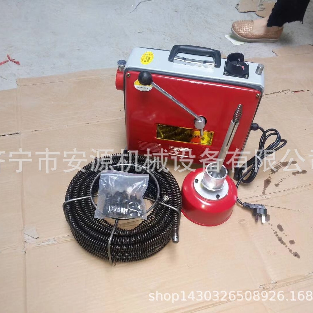 工业级管道疏通机 1200型电动管道疏通机 小区 物业用