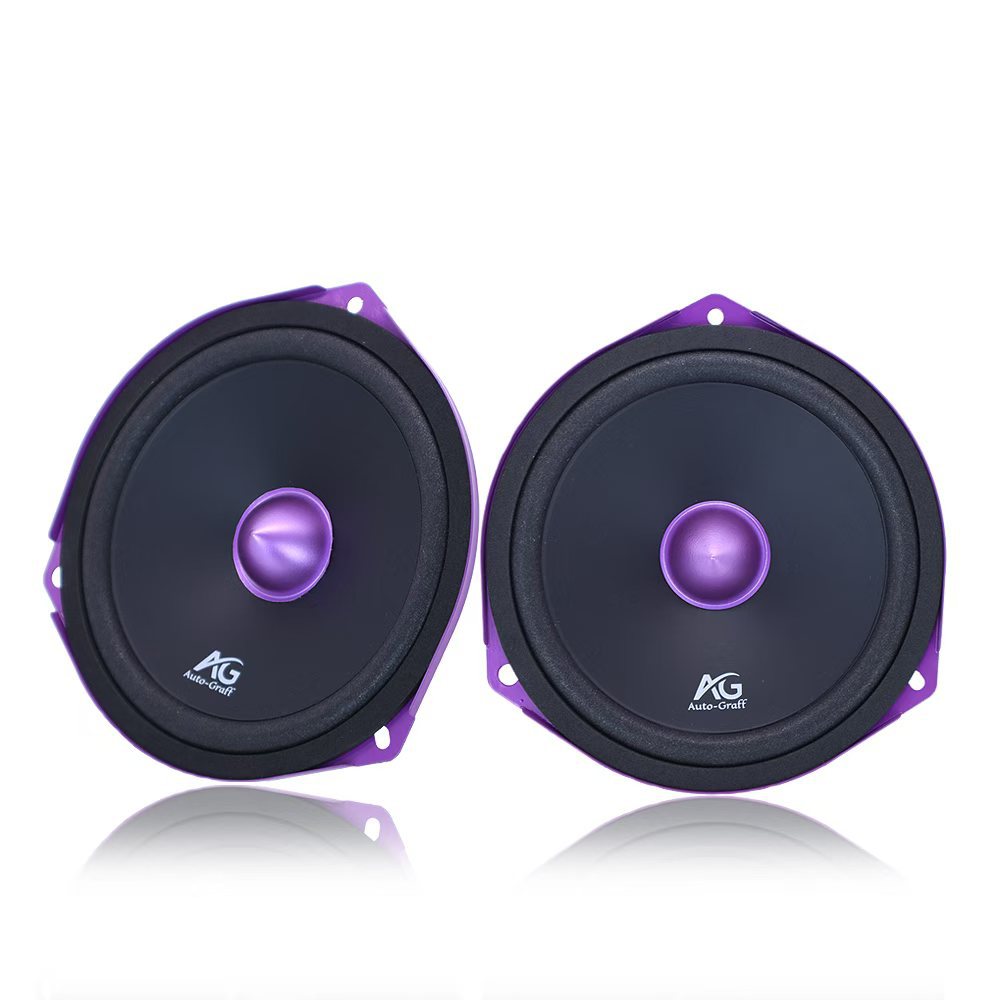 Car Audio Modification 6.5inch Coaxial Speaker Triangle Mid-Bass Car-Mounted Modified Speaker Ag-P6.0