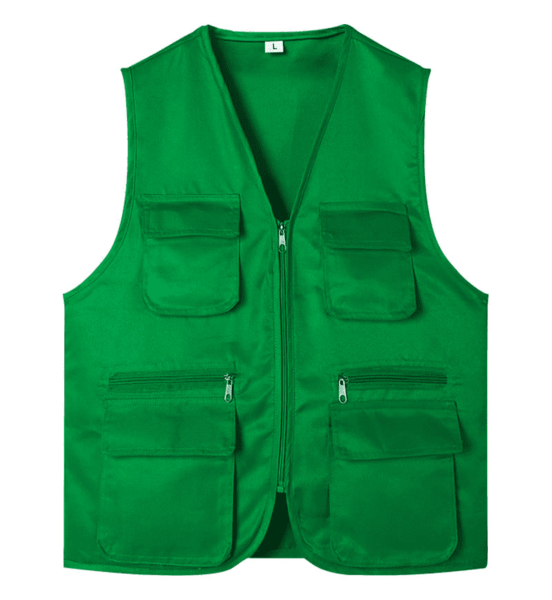 Ropa de trabajo voluntaria chaleco impresa tridimensional grupo de construcción voluntario chaleco voluntario publicidad de bienestar público bolsillo