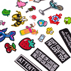 Direct supply of fabric patches from Li's wholesale factory, clothing accessories, cross-border set patches and accessories, small wholesale.