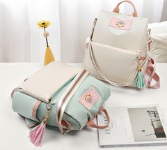 牛津布包包女2023新款潮時尚百搭防盜雙肩包韓版學生書包旅行背包