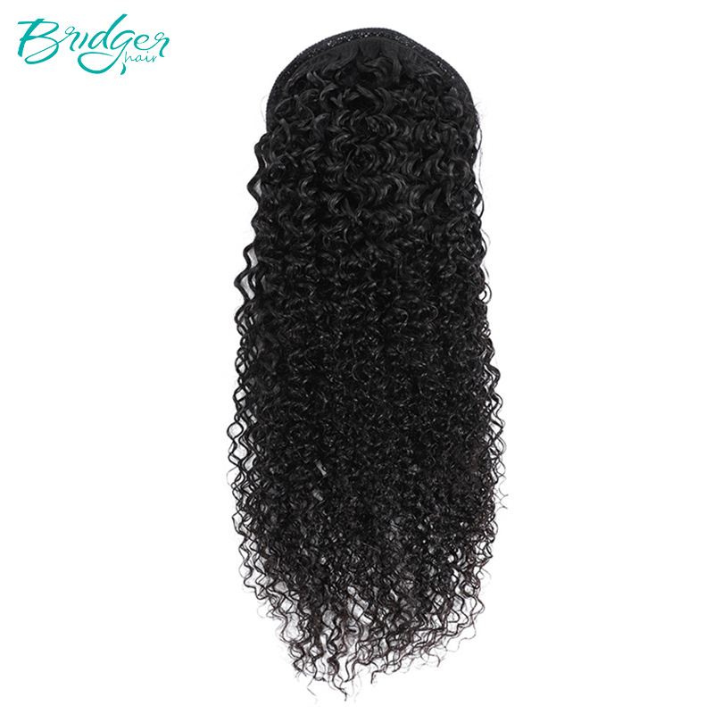 wig drawstring ponytail Drawstring Ponytail real hair straight ponytail_voghion.com