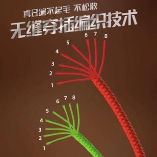 可视大力马子线大力马鱼线泥土色软线可视锚配件专用线加强版