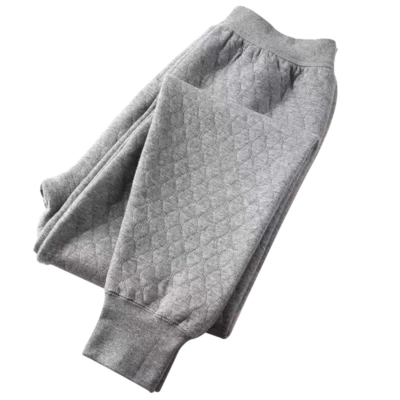 純綿の男性は厚い底を作って保温します。