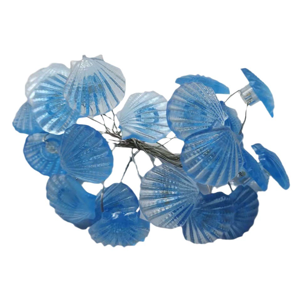 Оптовая Продажа с фабрики светодиодный медный провод Рождественский свет гирлянда серии океана раковина морской император морской конек раковина Двор украшение комнаты