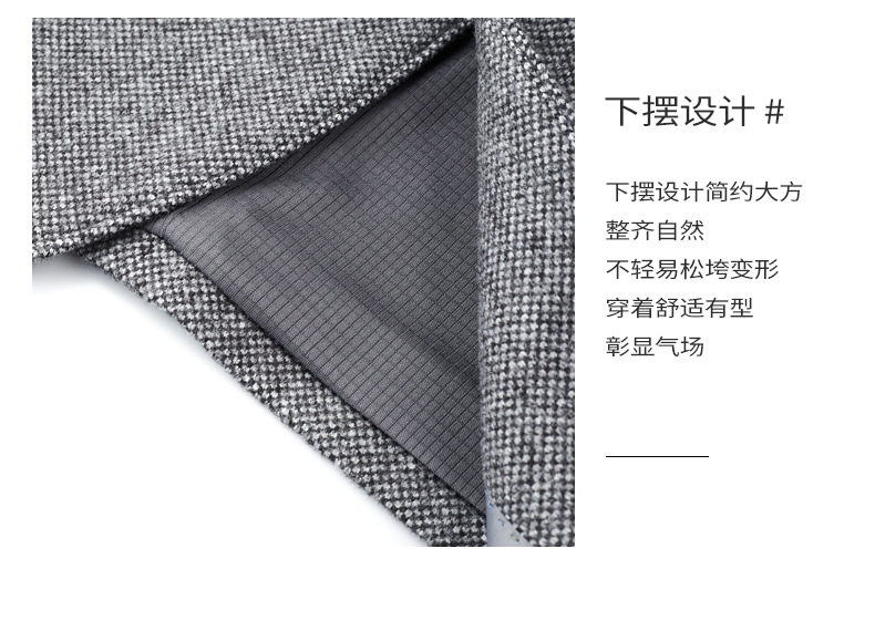 Áo vest nam dáng ôm phối len mỏng chống nhăn kiểu Hàn — Vàng ngỗng, Xám trung tính chi tiết 6