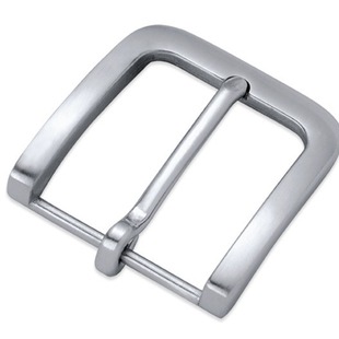 Stainless Steel Belt Buckle New High-End Casual 304 Stainless Steel Anti-Allergic Pin Buckle Belt Buckle Belt Buckle