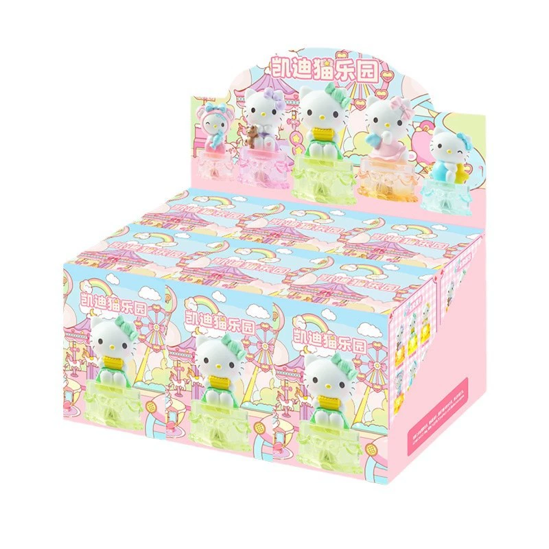 Блайнд-бокс фигурка Cady Cat Paradise, коллекционные настольные украшения, случайный набор (маленькая)