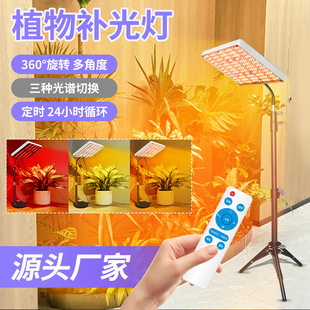 Plant Lamp Full Spectrum Plant Fill Light Imitation Sunlight Greenhouse Succulent Fill Light Table Lamp Tripod Intelligent Remote Control